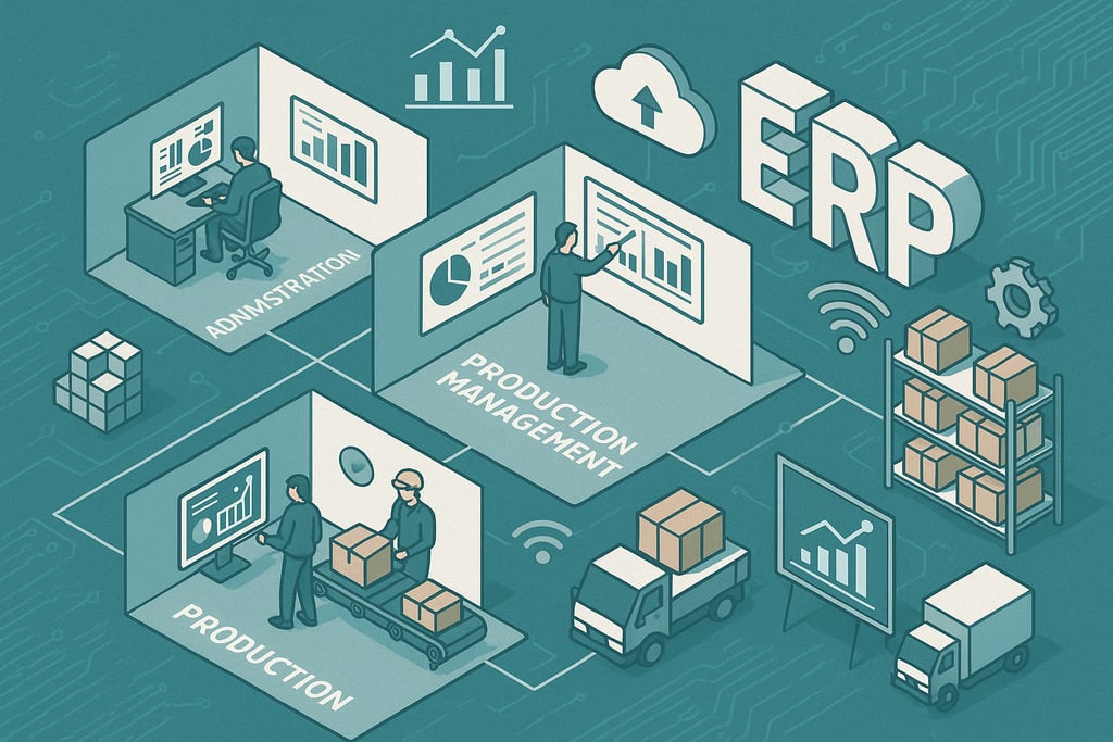 中小企业实施生产管理系统，怎样与 ERP 协同？